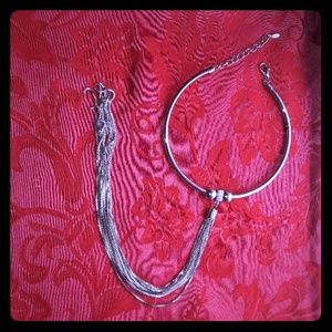 SEXY SILVER CHOKER CHAIN